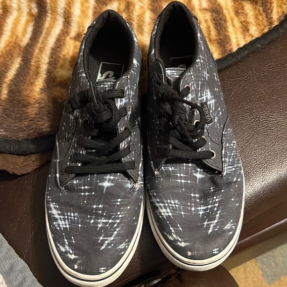 Galaxy Dark Navy Vans - Picture 1 of 1